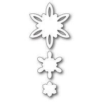 Poppystamps - Dies - Celeste Snowflakes Outlines