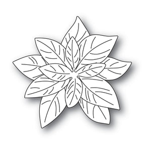 Poppystamps - Dies - Delicate Poinsettias