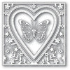 Memory Box - Dies - Butterfly Heart Frame