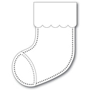 Memory Box - Dies - Scalloped Stocking