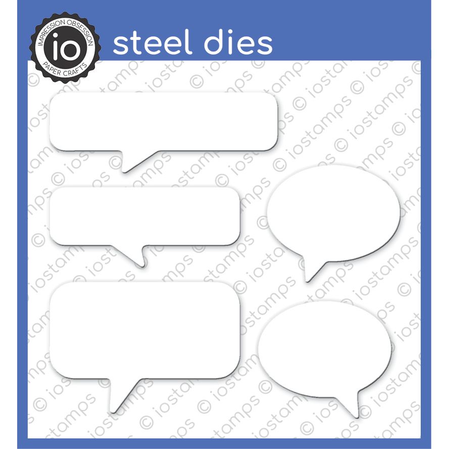 Impression Obsession - Dies - DIE1197-YY Speech Bubbles