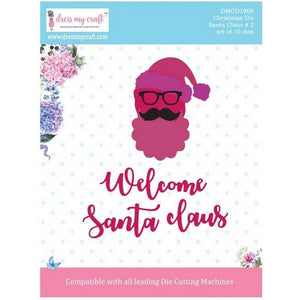 Dress My Craft - Dies - Santa Claus #2