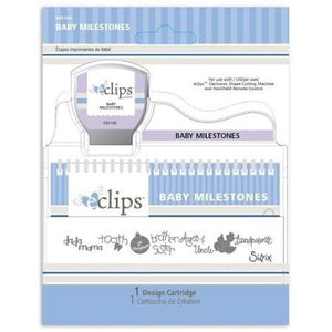 Sizzix Eclips Cartrdige - Baby Milestones