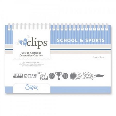 Sizzix Eclips Cartrdige - School & Sports