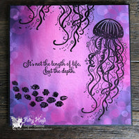 Fairy Hugs - Fairy-Scapes - 6" x 6" - Purple Paradise