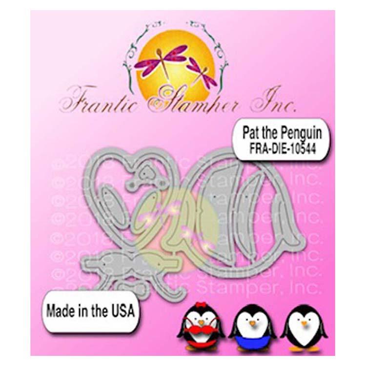 Frantic Stamper Precision Die - Pat The Penguin