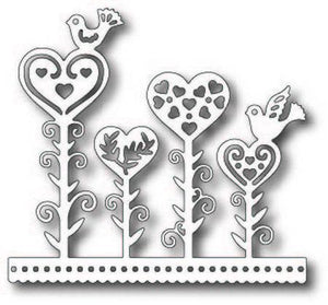 Tutti Designs - Dies - Heart Flower Garden