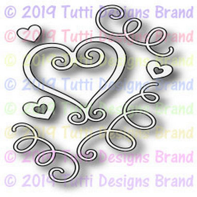 Tutti Designs - Dies - Love Scribbles