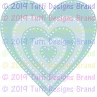 Tutti Designs - Dies - Cross Stitch Hearts