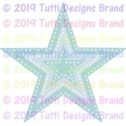 Tutti Designs - Dies - Cross Stitch Stars